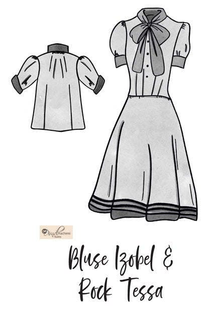 Bluse Schnittmuster "Isobel", Gr. 40